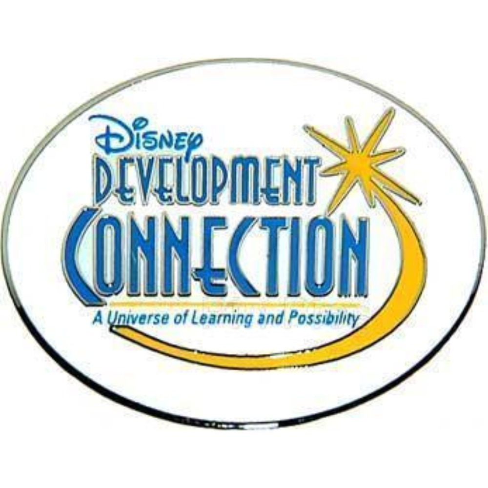 Disney Pin Cast Member Exclusive Development Connection Silver Metal 45967